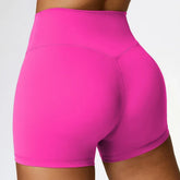 Women's High Waist Yoga Shorts – Breathable Quick-Dry Fitness & Running Shorts - Himpall